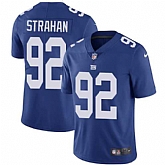 Nike New York Giants #92 Michael Strahan Royal Blue Team Color NFL Vapor Untouchable Limited Jersey,baseball caps,new era cap wholesale,wholesale hats